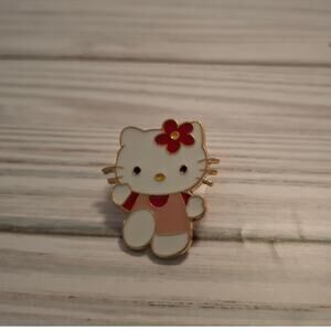 Hello Kitty Flower Enamel Pin